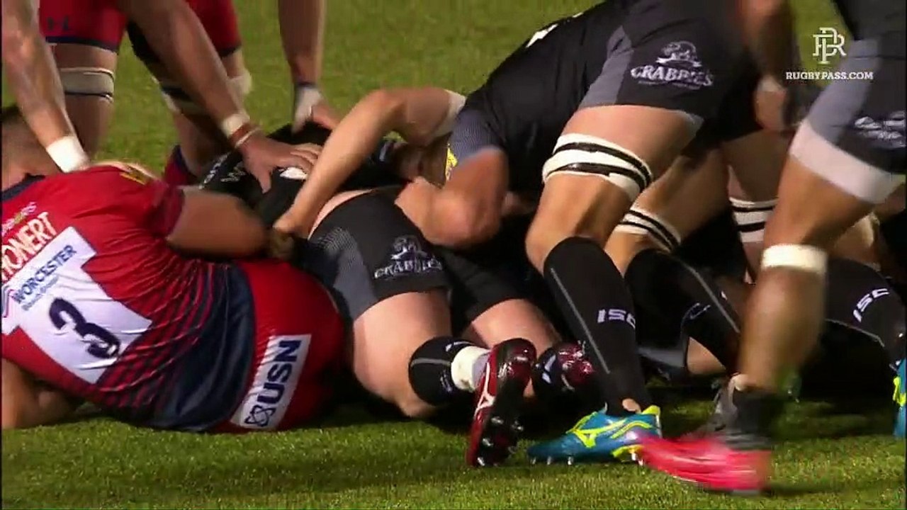 Newcastle v Worcester - 2nd Half - RD 1 - Aviva Premiership 2017