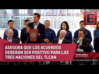EPN asegura que México será diplomático en negociaciones con EU