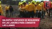 Brigadistas de Conafor, combatientes de incendios forestales
