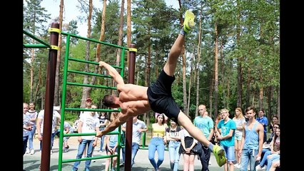 ТОП элементов уличного воркаута