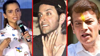 Angry Kangana Ranaut SLAMS Media Over Hrithik Roshan And Aditya Pancholi Question