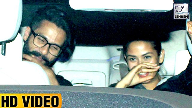 Shahid Kapoor & Mira Rajput Meets Karan Johar