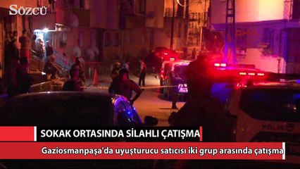 Gaziosmanpaşa'da silahlı çatışma