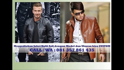 CAll _ WA 081 357 861 435 (TSEL) Jaket Kulit Pria Remaja - YouTube