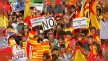 Barcelona: Mehr als 350.000 Menschen für den Zusammenhalt Spaniens