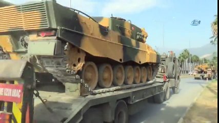 Tanklar Suriye Sınırına Gidiyor