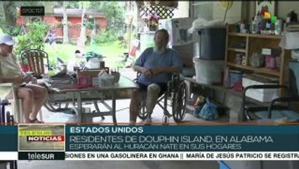 E.E.U.U.: Alabama ya siente los efectos del huracan Nate
