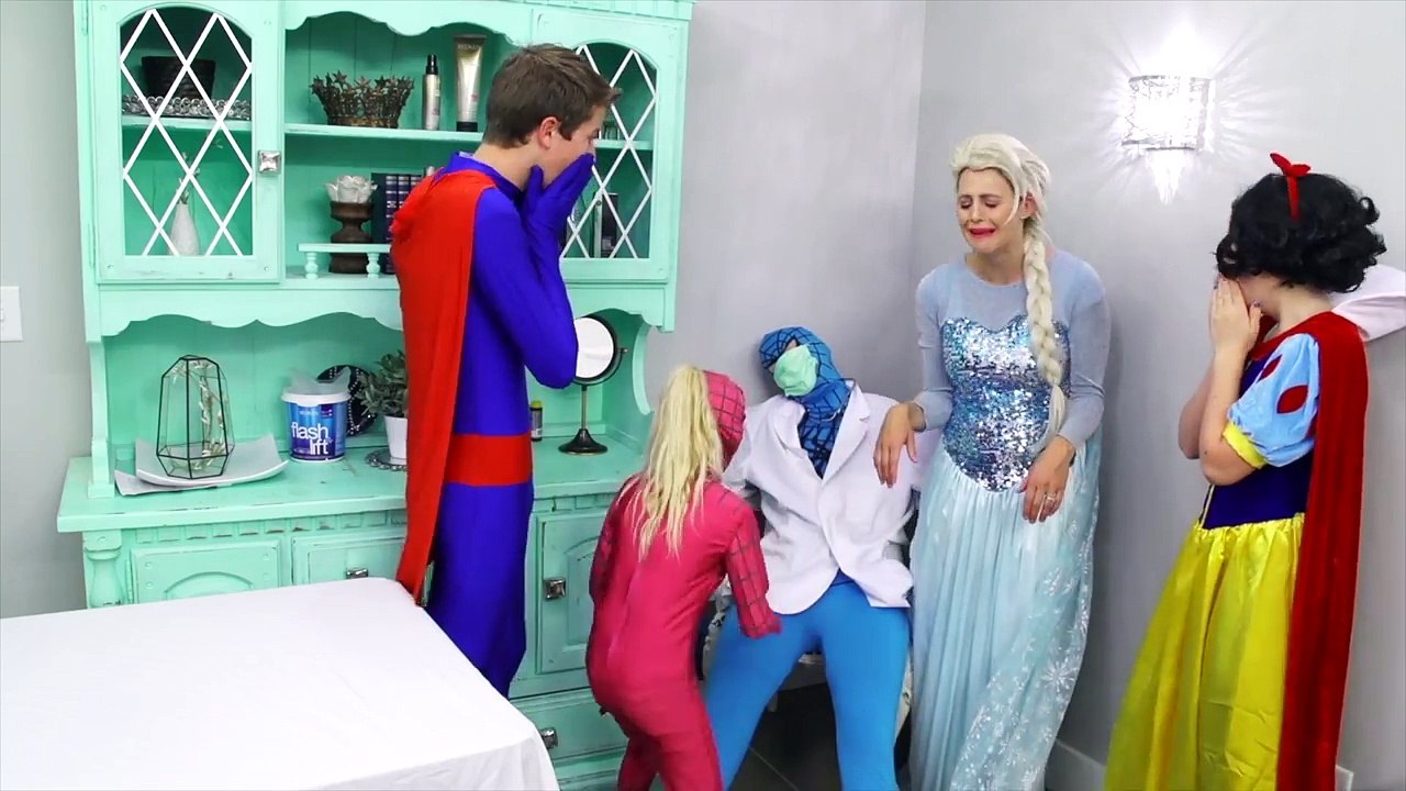 Funny Toilet Trouble Challenge Prank! Ariel vs Joker Marvel comics Parody irl örümcek adam & Elsa