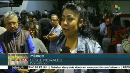 Afectados del terremoto en México denuncian abandono gobernamental