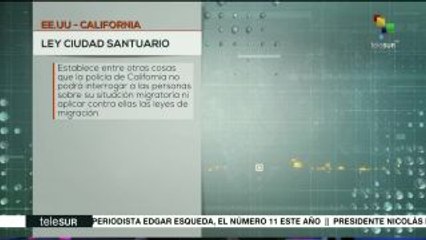 EE.UU.: California promulga ley sobre “ciudades santuario”