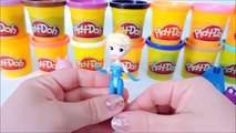 Peppa Pig e Frozen Elsa VESTIDO FROZEN de Massinha Modelar Play-Doh em Portugues
