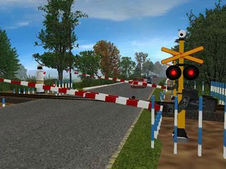 Trainz Simulator Indonesia : Kompilasi Perlintasan Kereta Api 25