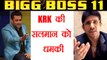 Bigg Boss 11: KRK WARNS Salman Khan, Don't DARE to Eliminate Shilpa Shinde and Aarshi Khan|FilmiBeat