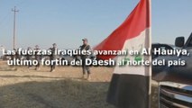 Fuerzas iraquíes avanzan en Al Hauiya, último fortín de los yihadistas al norte del país