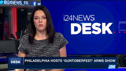 i24NEWS DESK | Philadelphia hosts 'Guntoberfest' arms show | Saturday, October 7th 2017