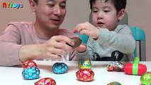 Çikolatalı Dinozor Yumurtası! Hammer NYtoys ile çikolata yumurtaları kırma