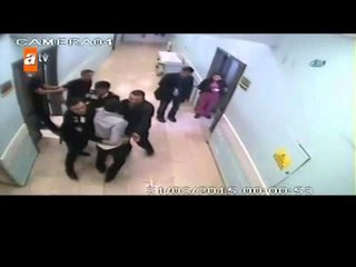 Hasta yakını personele saldırdı