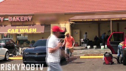 Car Wash Gold Digger Prank (Funny Prank)