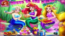 Disney Princess Games Compilation - Elsa Anna Ariel Rapunzel And Other Princesses Games