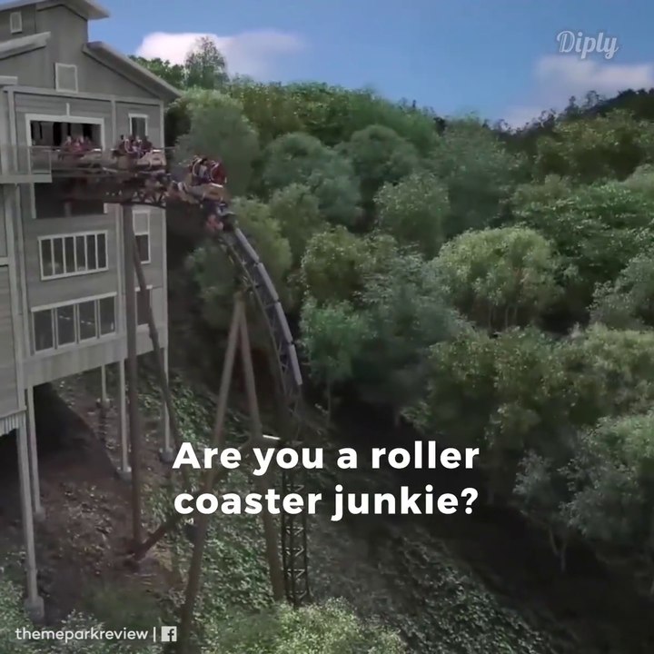 Voici le manège le plus haut, vertical et rapide du monde. Montagne russe de fou