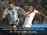 SOSIAL: Sepakbola: Argentina Butuh 'Semangat' Messi Untuk Lolos