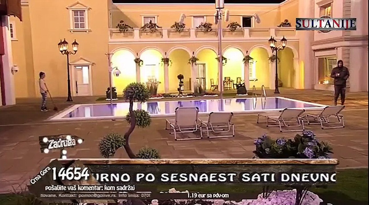 Zarko vs Saska -Zadruga - rtv Pink - 06.07.2017 (1/13)