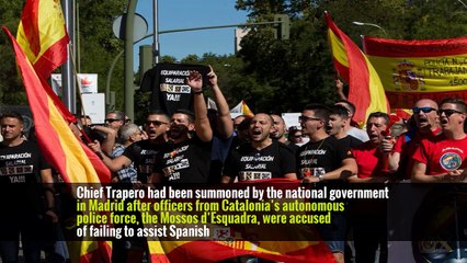 Catalonia Police Chief Appears in Court Amid Sedition Investigation