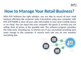 Retail POS Software Helps You To Manage Your Business Effectively!