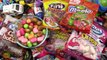 A lot of Strawberry CANDY - A lot of Candy from Europe - LEARN COLORS
