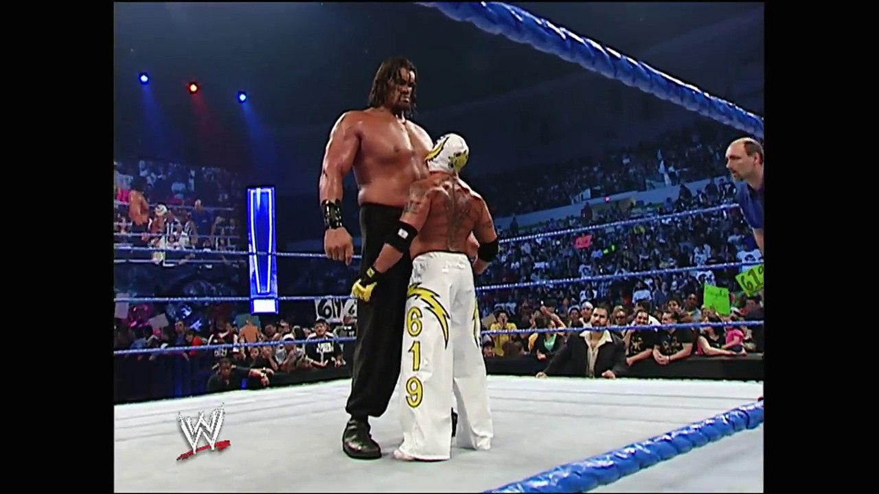 Rey Mysterio vs. The Great Khali wwe fight