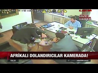 Afrikalı dolandırıcılar kamerada! - 09.04.2015 - atv Ana Haber