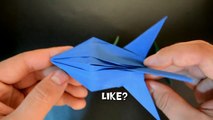 Origami: Foguete - Instruções em Português PT BR