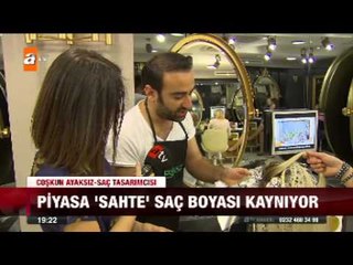 Sahte saç boyası nasıl anlaşılır? - 16.05.2015 - atv Ana Haber