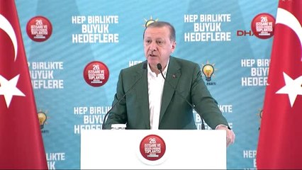 Afyonkarahisar Cumhurbaşkanı Erdoğan Afyon'da Konuştu