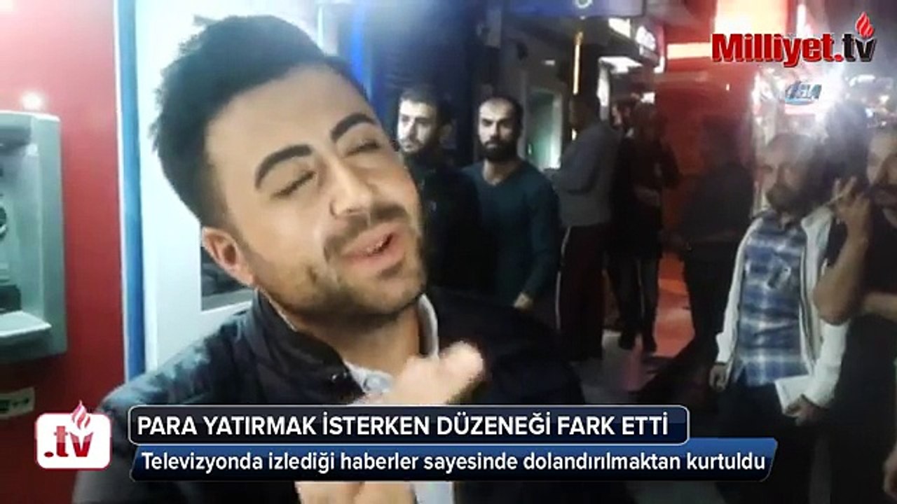 Televizyon haberleri sayesinde dolandırılmaktan kurtuldu Videosu