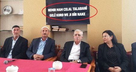 Diyarbakır'da Celal Talabani İçin Yas Evi Açıldı!