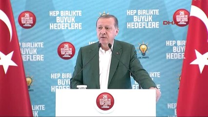 Afyonkarahisar Cumhurbaşkanı Erdoğan Afyon'da Konuştu