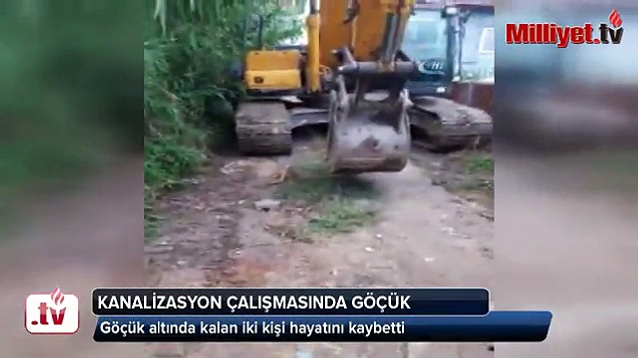 Göçük altında kalarak can verdiler Videosu