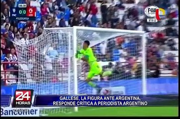 Horacio Pagani se pronuncia sobre actuación de Pedro Gallese en La Bombonera