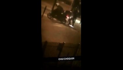 Un livreur agressé par la police dans la cité des indes.