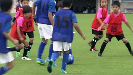 とりスタでキッズサッカーフェスティバル