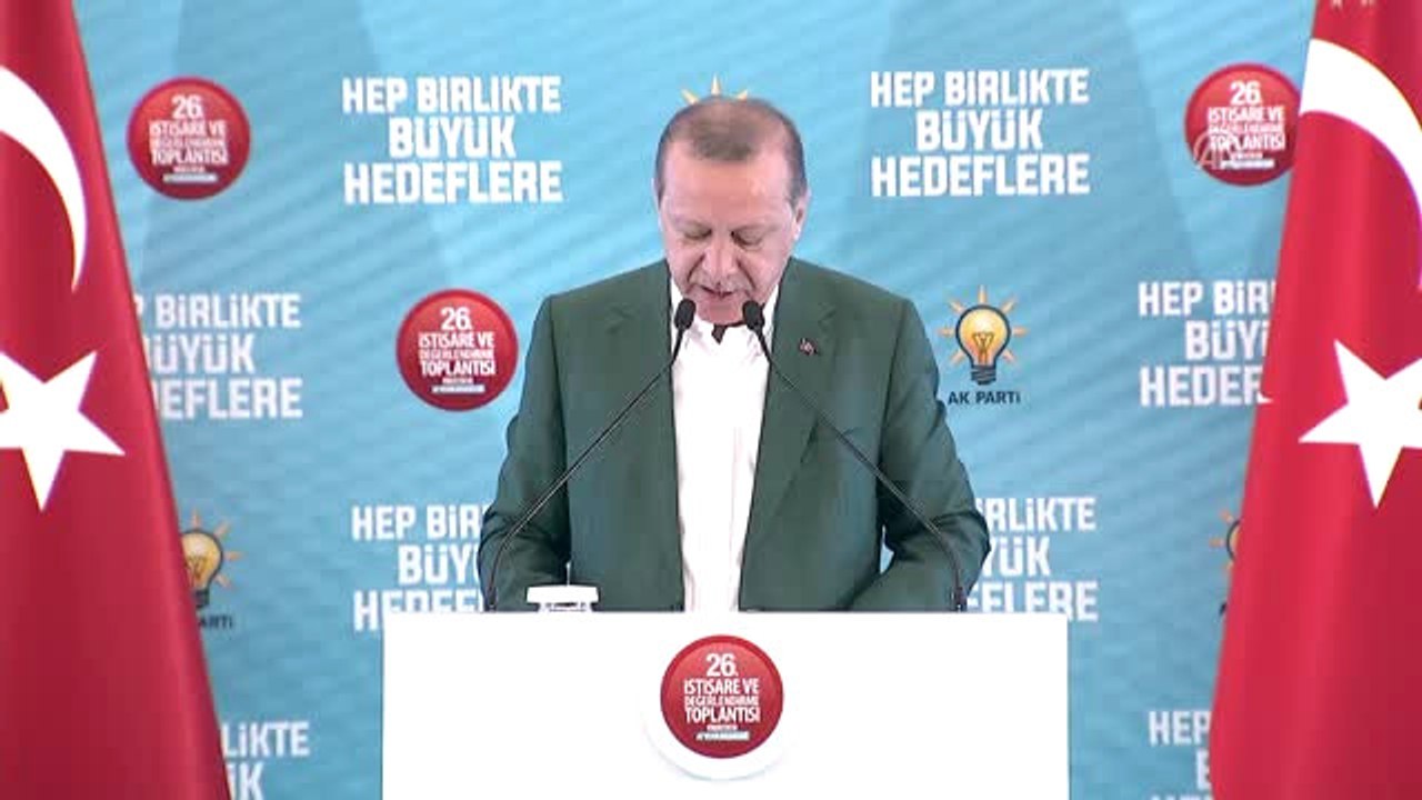 Cumhurbaşkanı Erdoğan: "İşsizlik Oranlarında Ciddi Bir Düşüş Yakalayamadık"