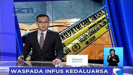Innalillahi, Pasien Ini Meninggal Karena Diberi Infus Kadaluarsa