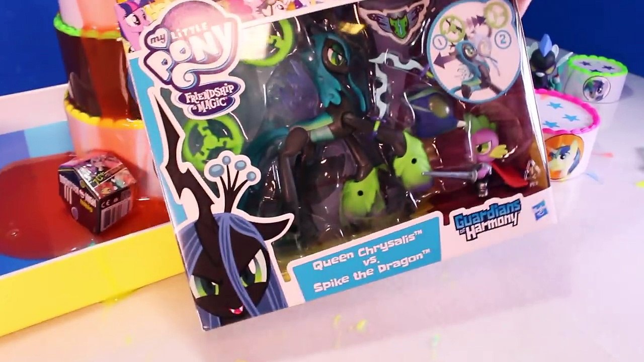 My Little Pony SLIME CAKE GAME MLP Guardians of Harmony Toys Surprises Blind Bags Kids Games