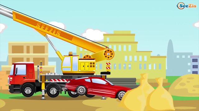 СБОРНИК: Мультфильмы про МАШИНКИ Бульдозер и его друзья СЛОЖНАЯ РАБОТА - Развивающие видео для детей