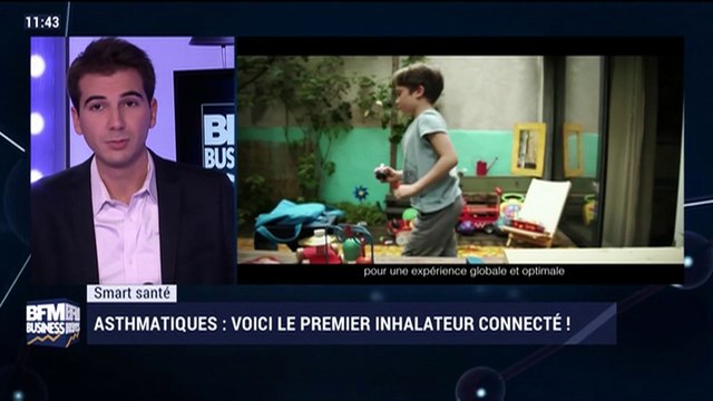 Smart Santé: Connect'inh, le premier inhalateur connecté pour patients asthmatiques - 07/10