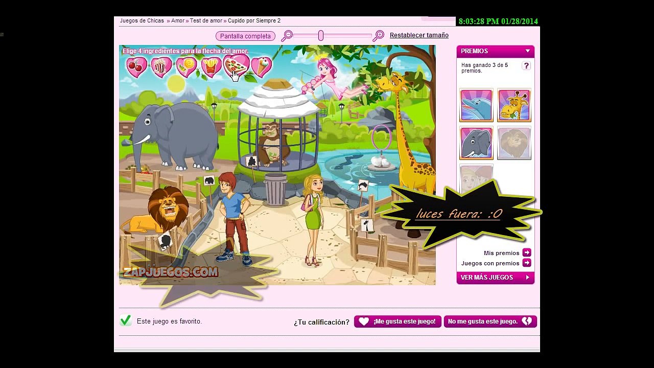 solucion cupido por siempre 2