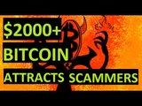 Bitcoin At $2000 Attracts Scams! Cloud Mining Stupidity! SCAM UPDATE VIDEO!