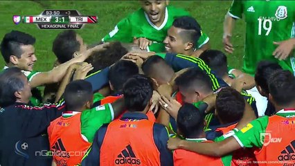 Golaço de Herrera pelo México