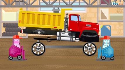 Грузовичок на Строительной Площадке Мультики про МАШИНКИ Развивающие мультфильмы для детей